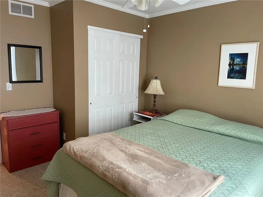 Second bedroom with large closet