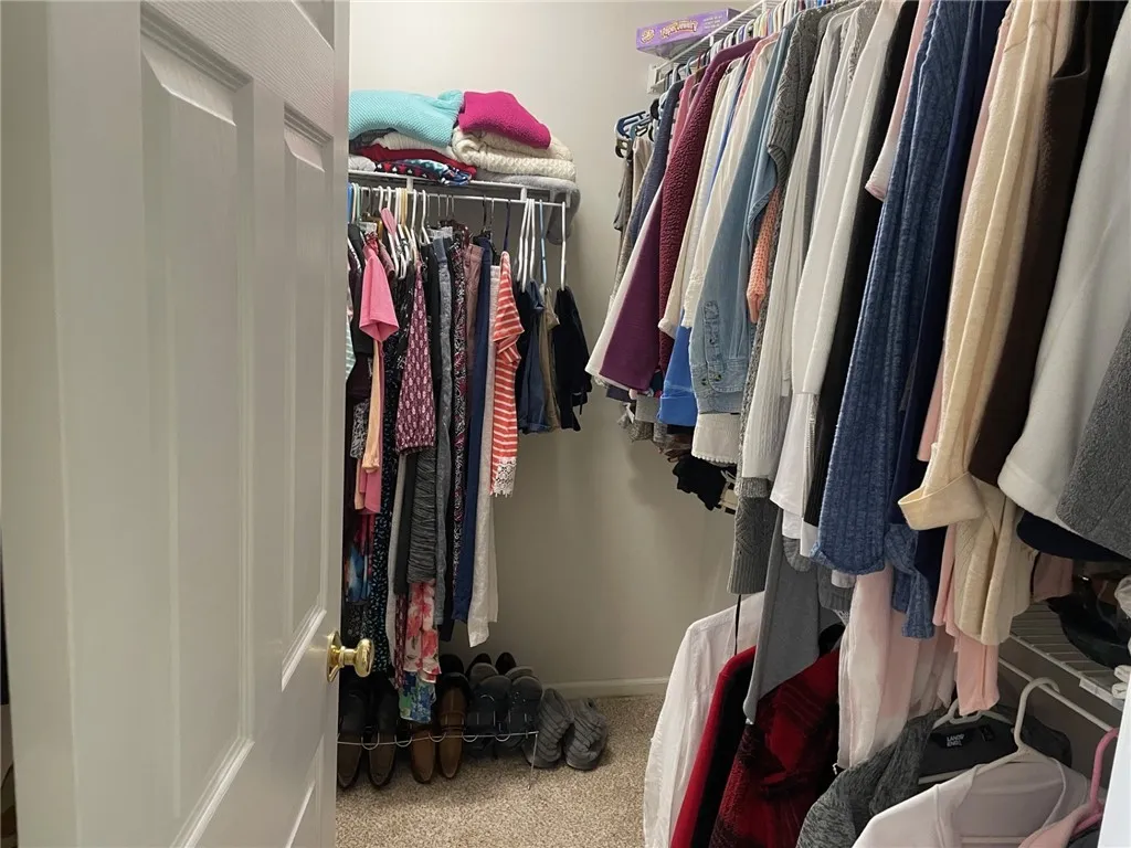 Primary walk-in closet