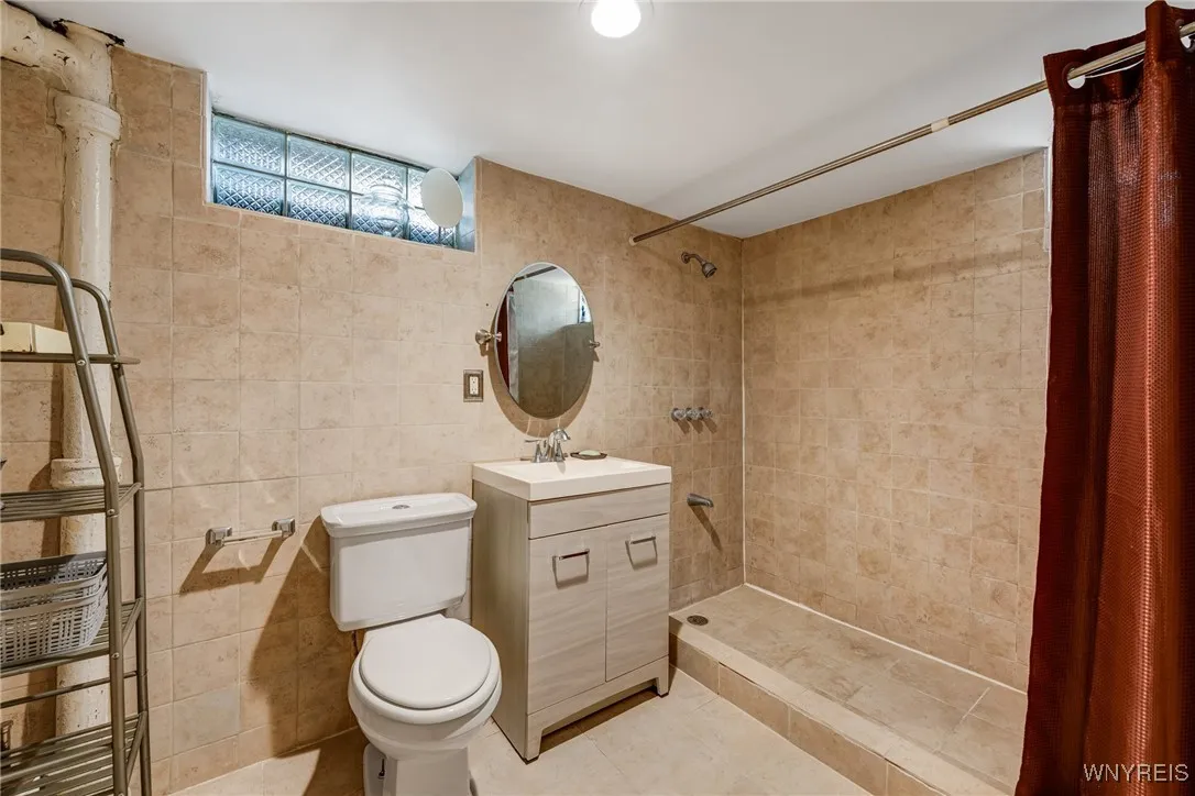 Basement full bath