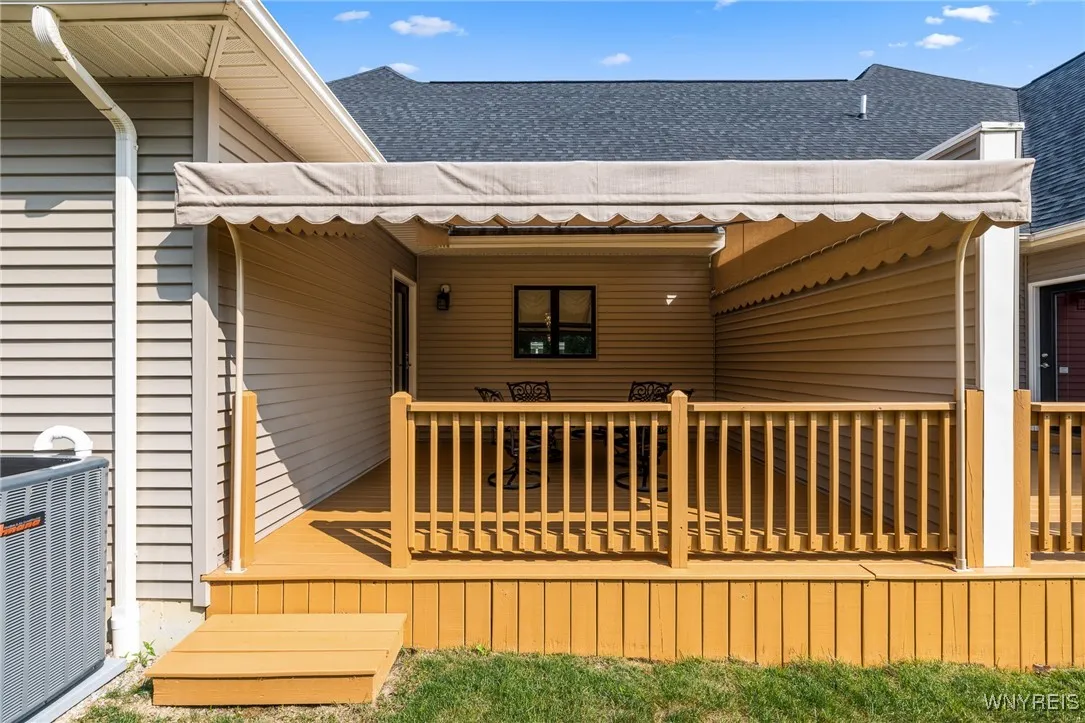 Back Covered Deck