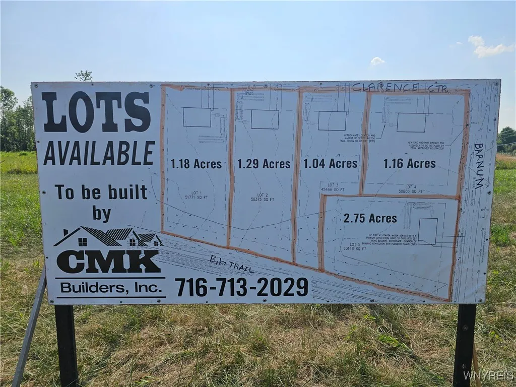 Clarence Center Road, Newstead, New York 14001, Newstead, New York 14001, ,Land,For Sale,Clarence Center Road, Newstead, New York 14001,B1630068