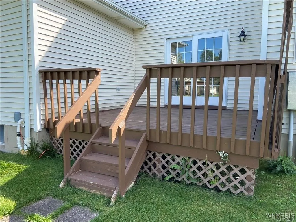 Rear Porch off of Dining Room