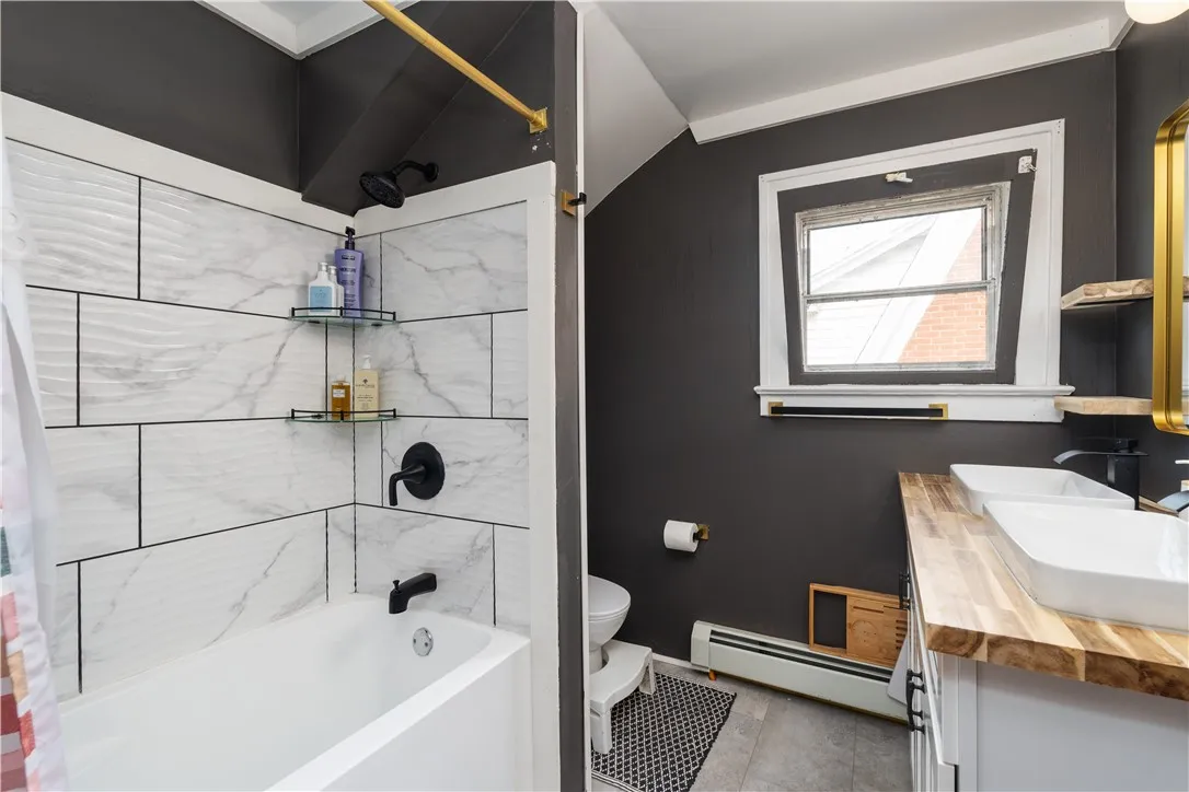 Newly remodeled bathroom