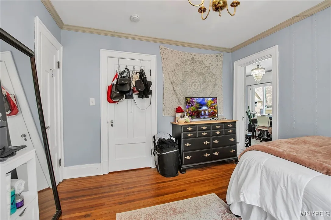 Bedroom #1 with bonus office/dressing room