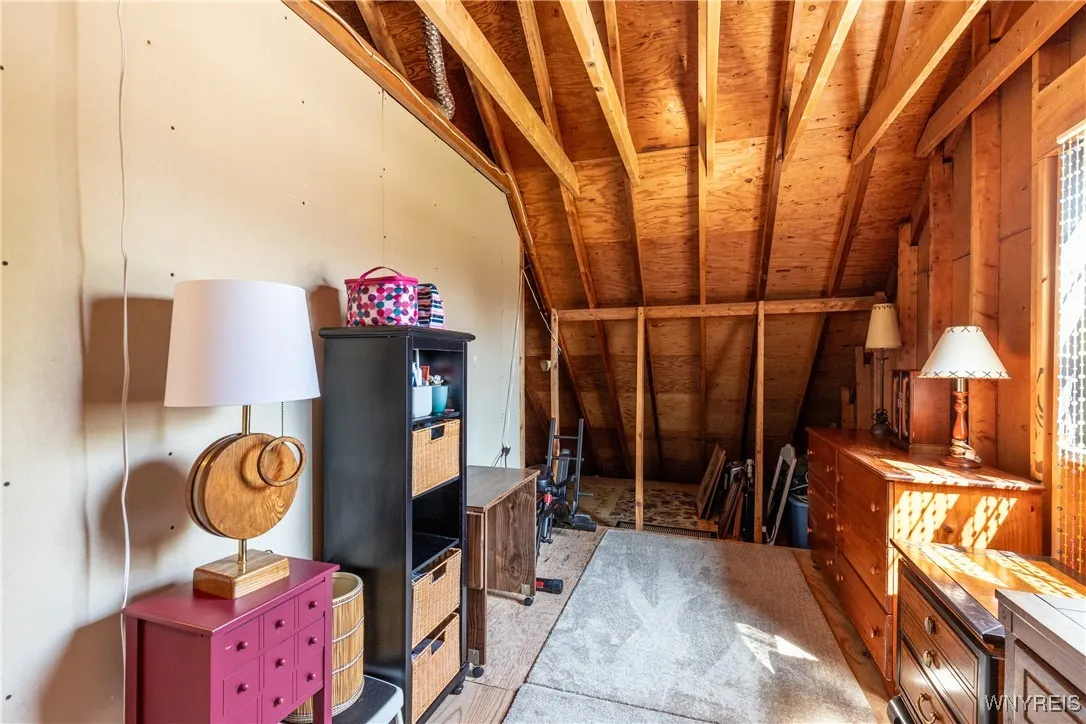 Bonus walk-in attic adjacent to the primary bath!