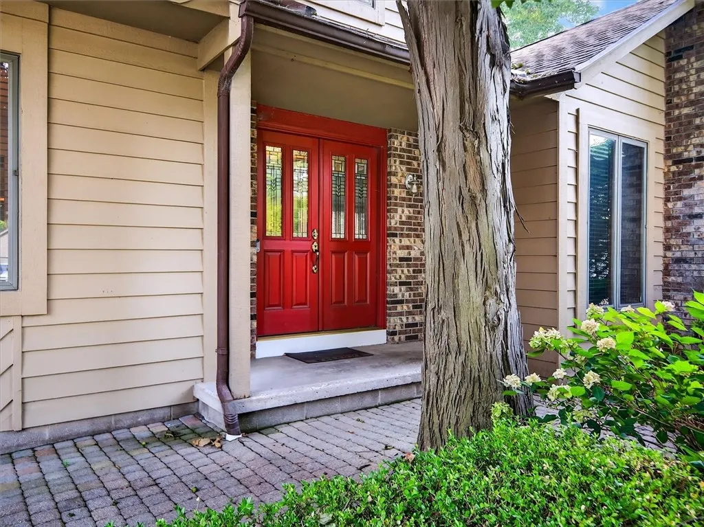Paver Patio Walk To The Front Porch