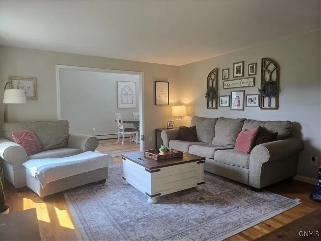 Another view of the family room which opens to the dining room which is great for entertaining!