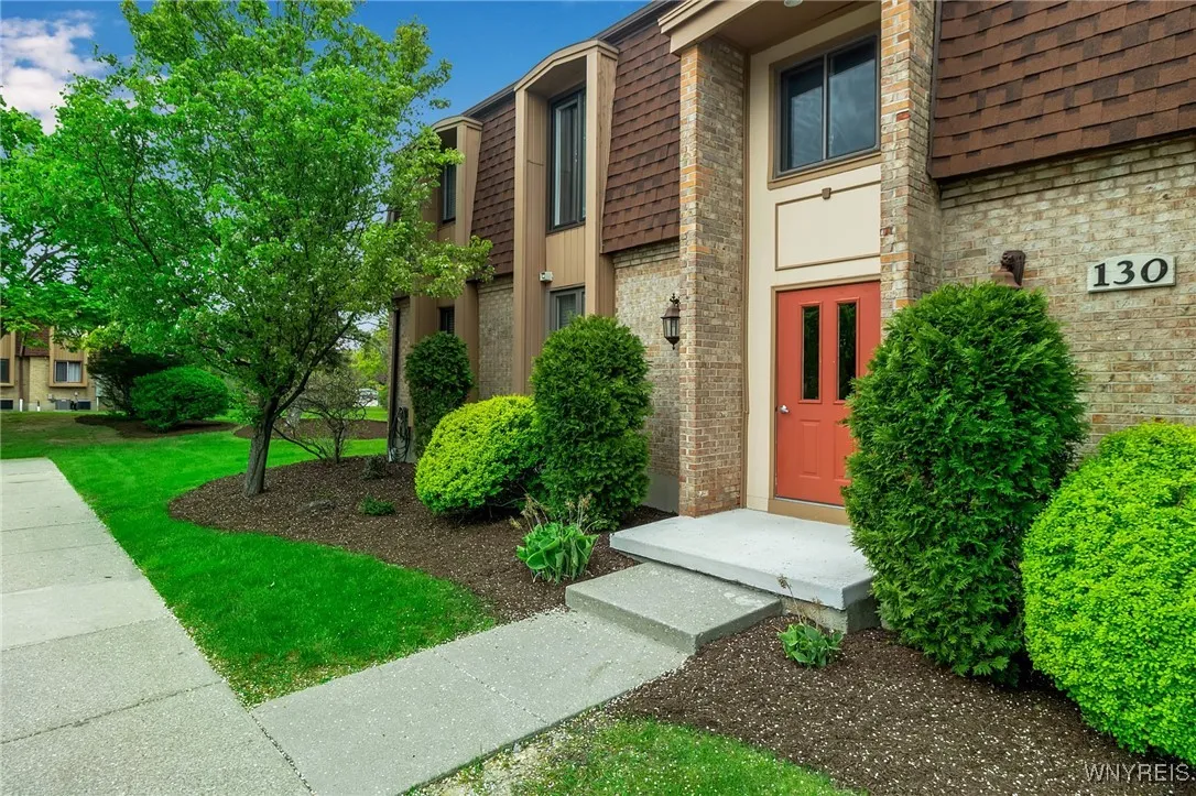 Front of condo