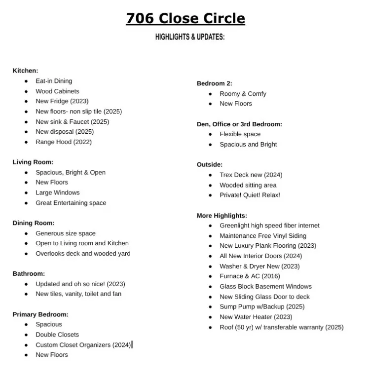 706 Close Circle, Webster, New York 14580, Webster, New York 14580, 2 Bedrooms Bedrooms, 6 Rooms Rooms,1 BathroomBathrooms,Residential,Closed,706 Close Circle, Webster, New York 14580,0,R1629361