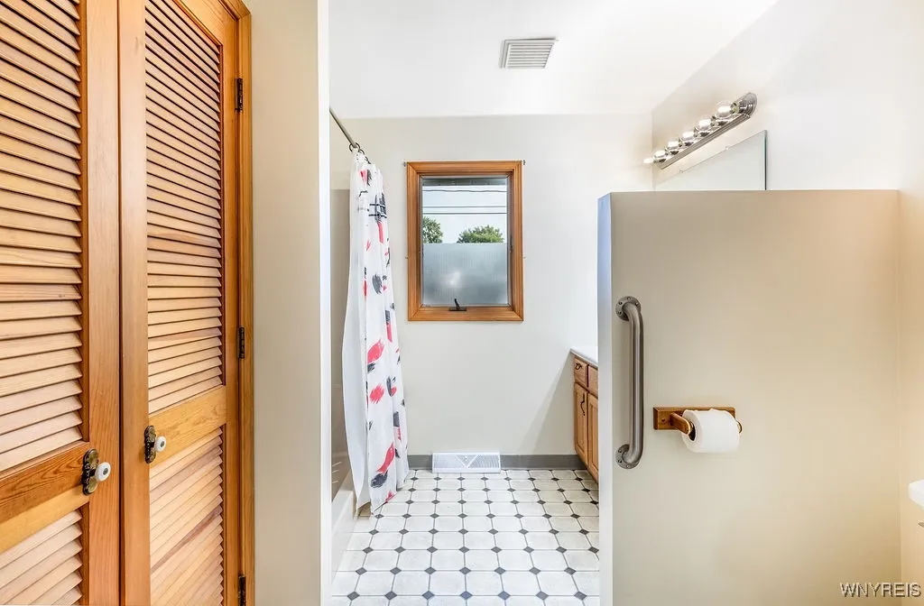 Full primary bathroom on first floor