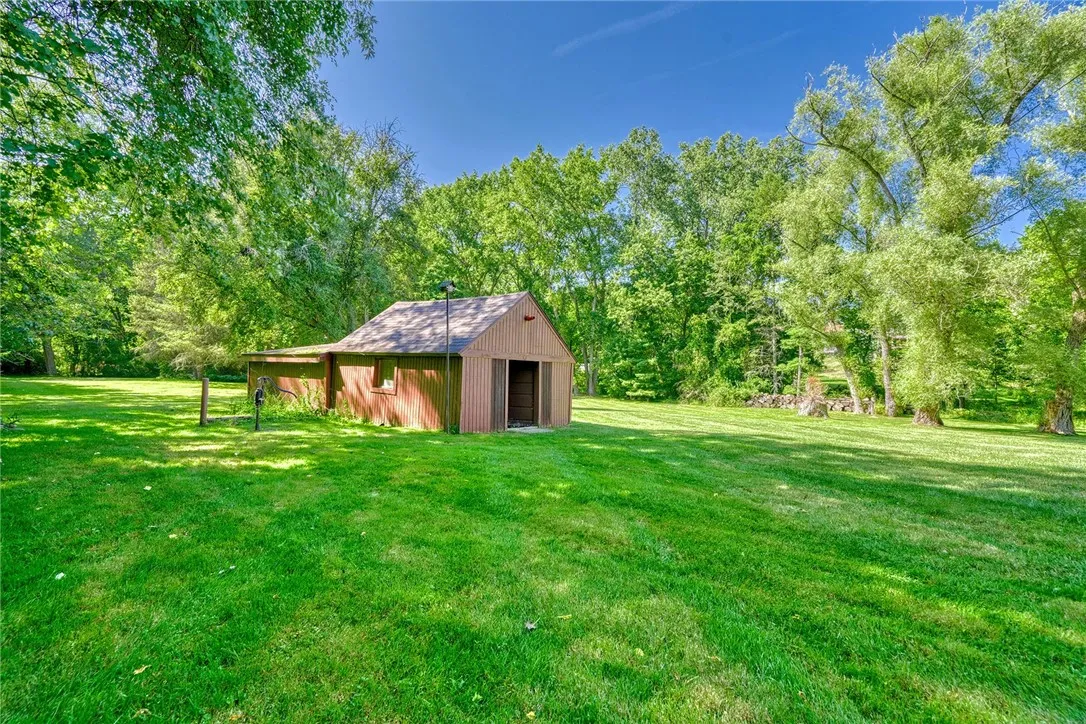 one of two generous sized sheds!