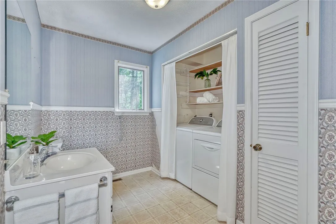 Convenient First Floor Laundry/half Bath!