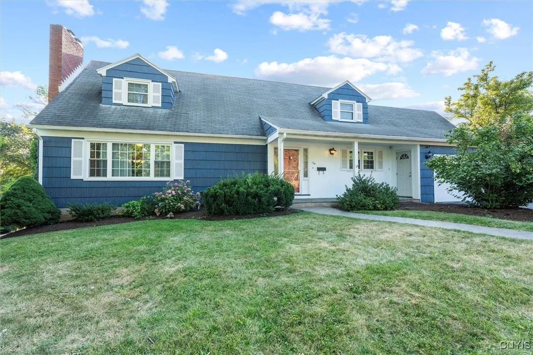 Freshly painted exterior