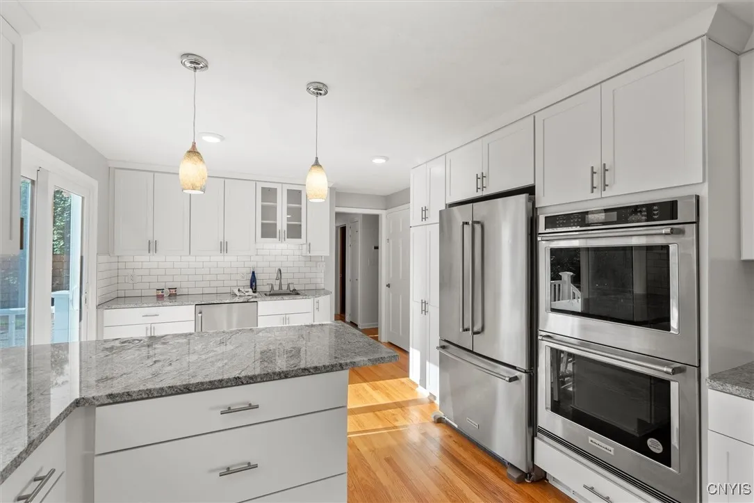 new stainless steel appliances