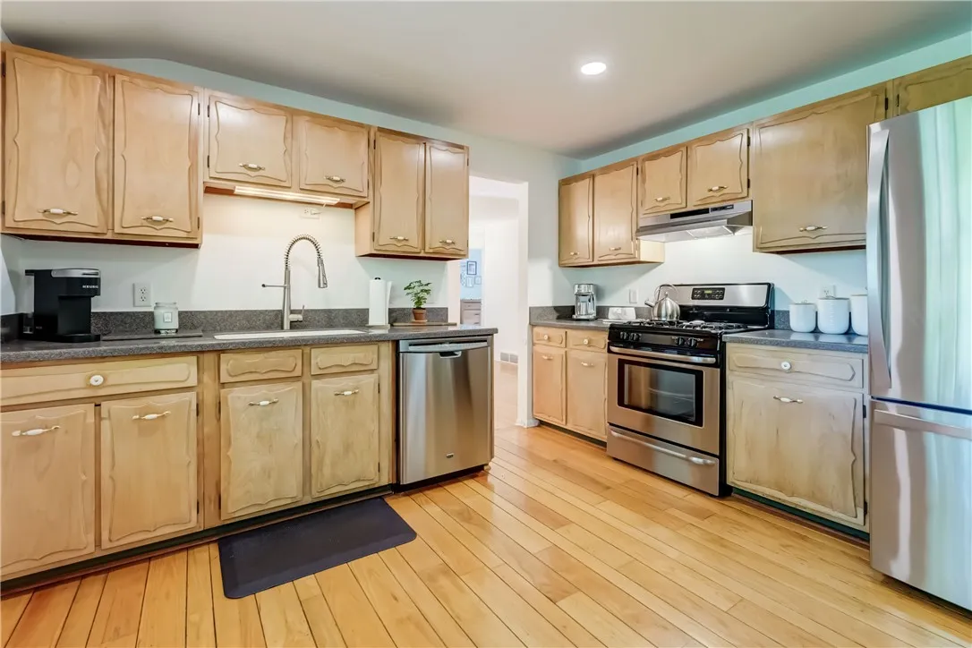 Open spacious kitchen