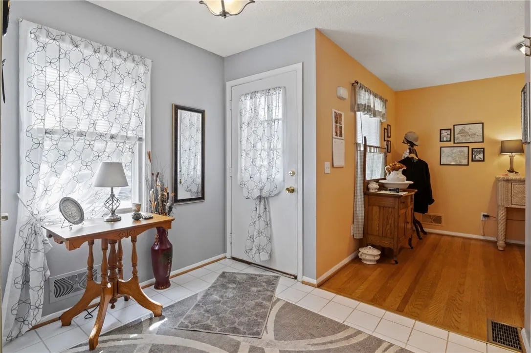 Large entryway with a closet