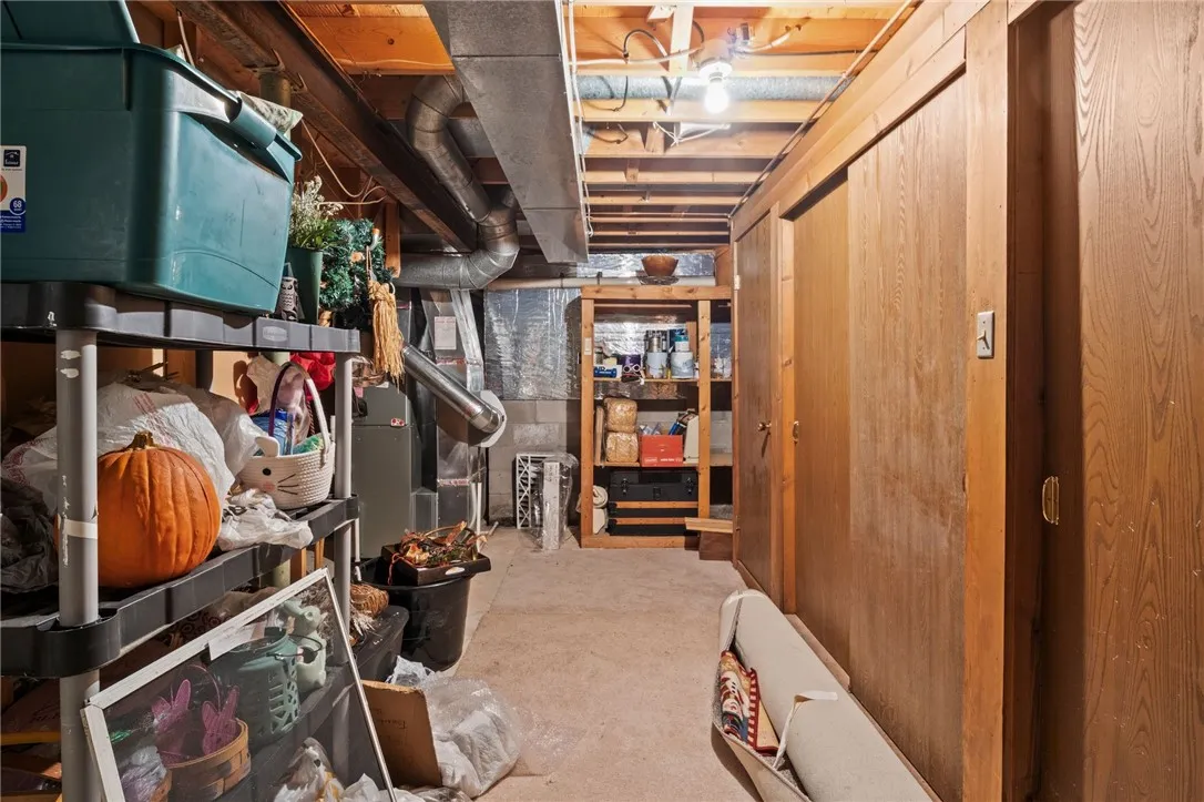 Basement storage