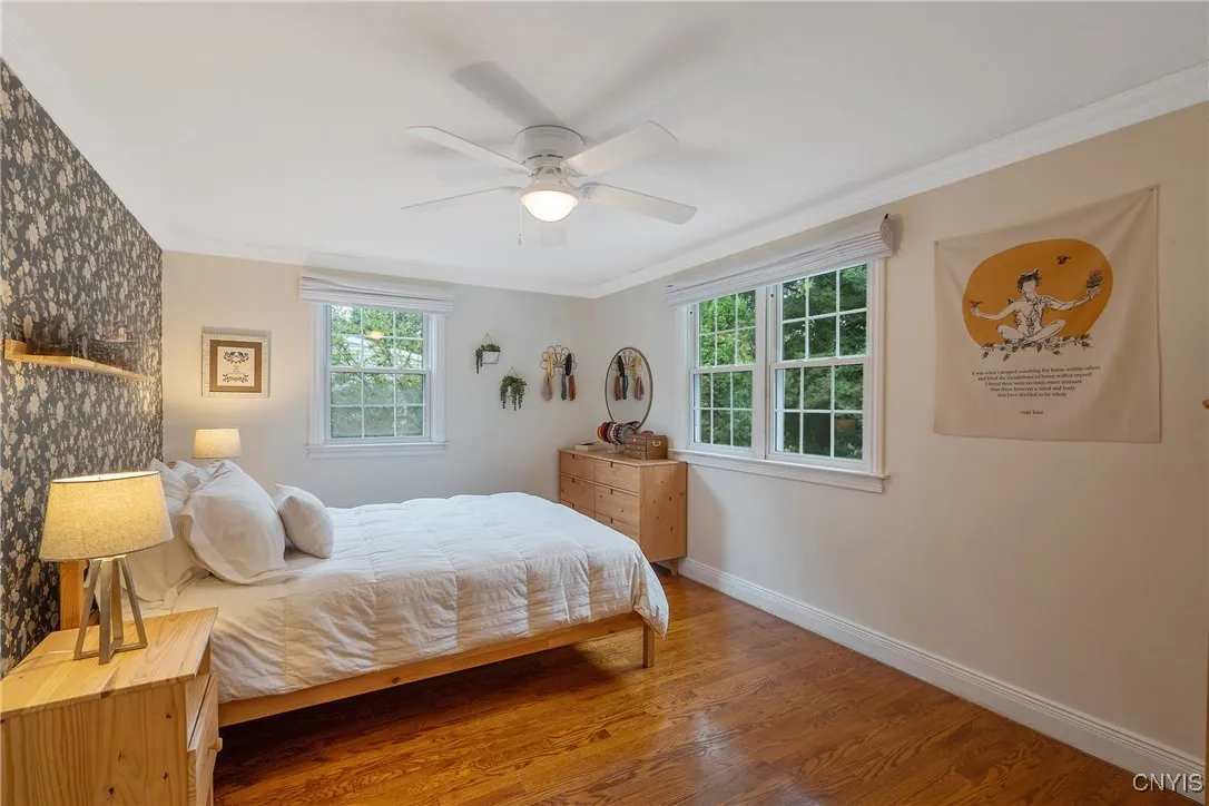 Primary bedroom on 2nd floor
