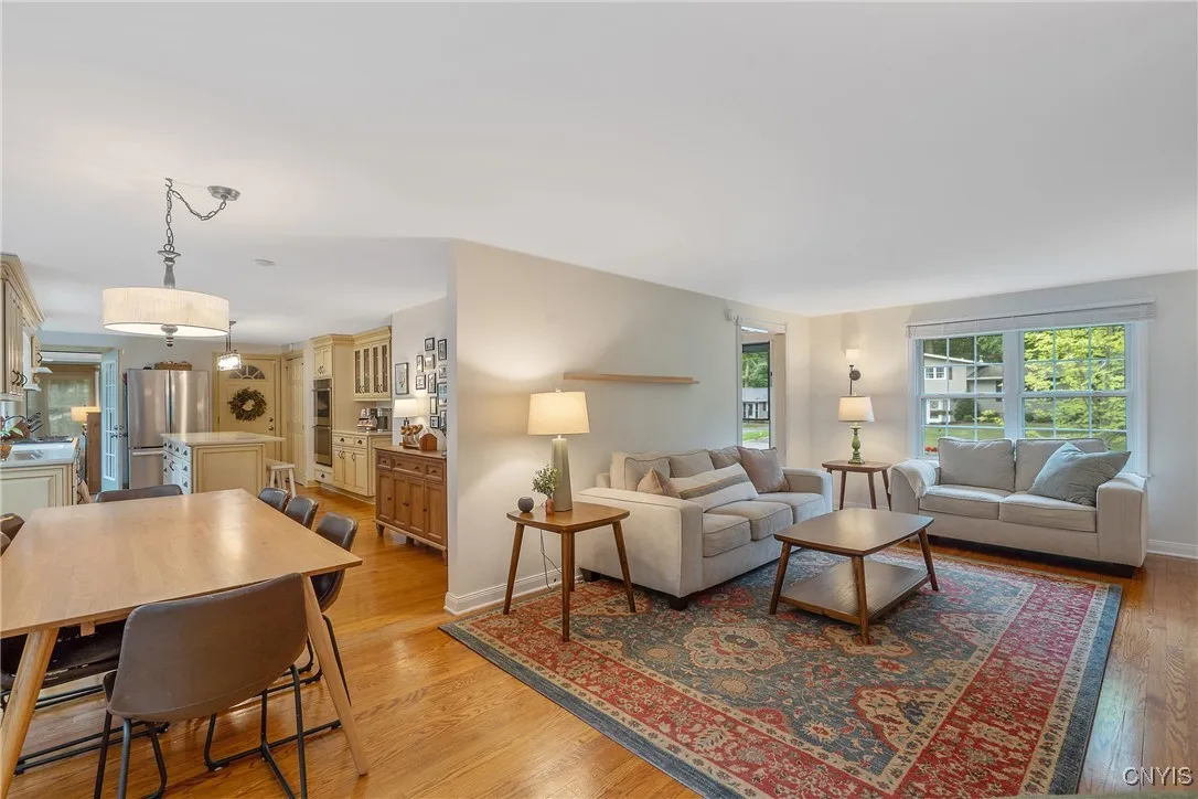 Dining Room is open to the Kitchen and Family Room