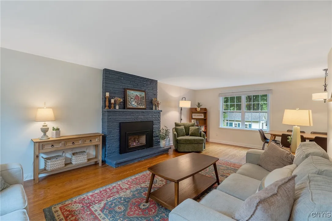 Huge Family Room with gas fireplace