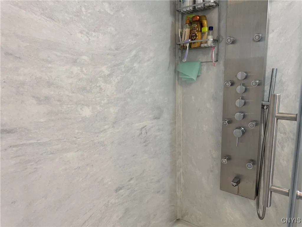 Tiled walk in Shower