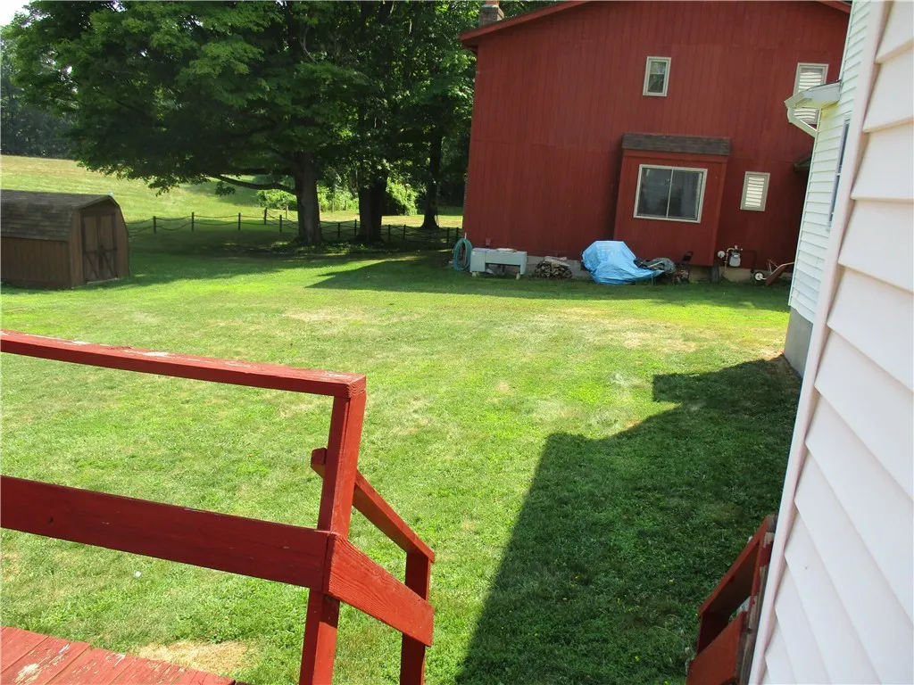Stairwat from deck to yard