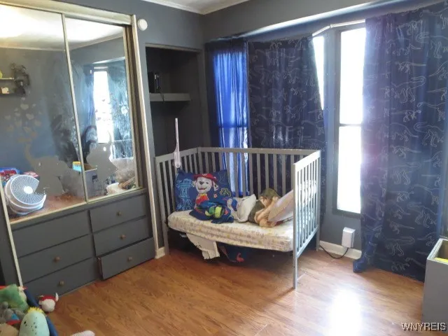 2nd Bedroom with good closet & drawer space...Drapes stay!