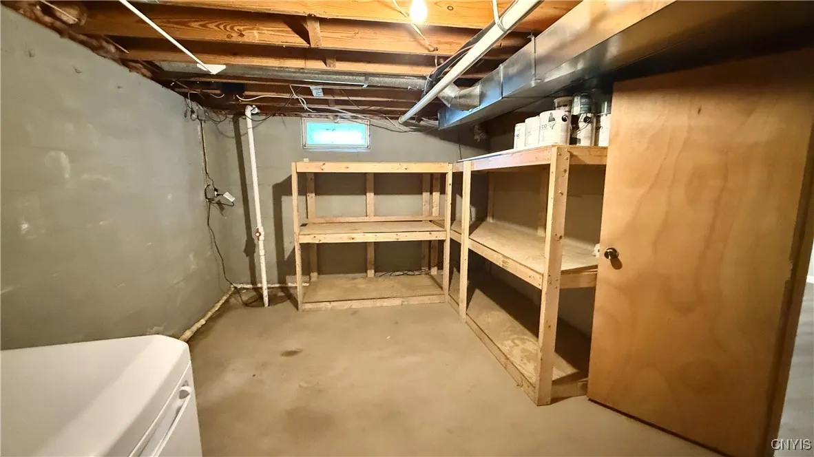 Basement storage