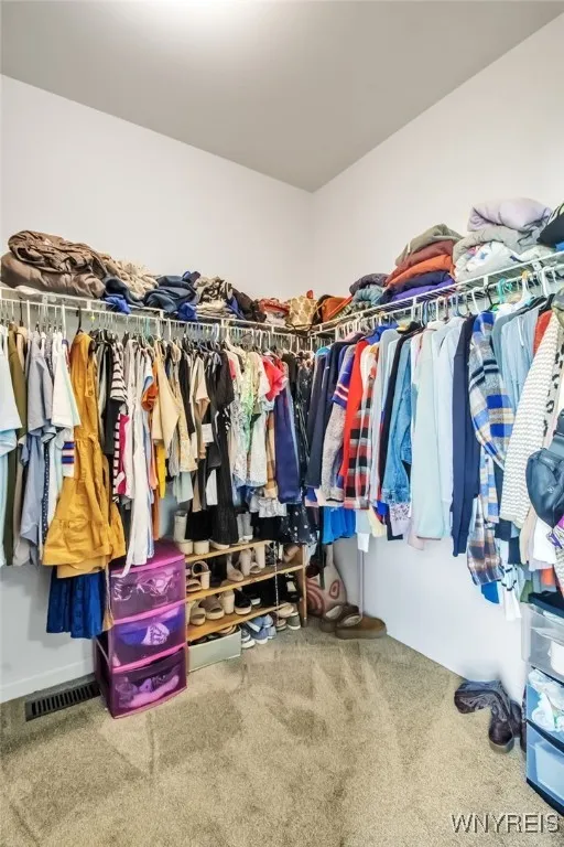 Primary bedroom walk in close