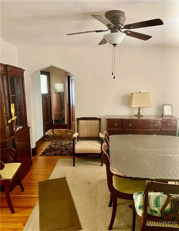 Upper dining room