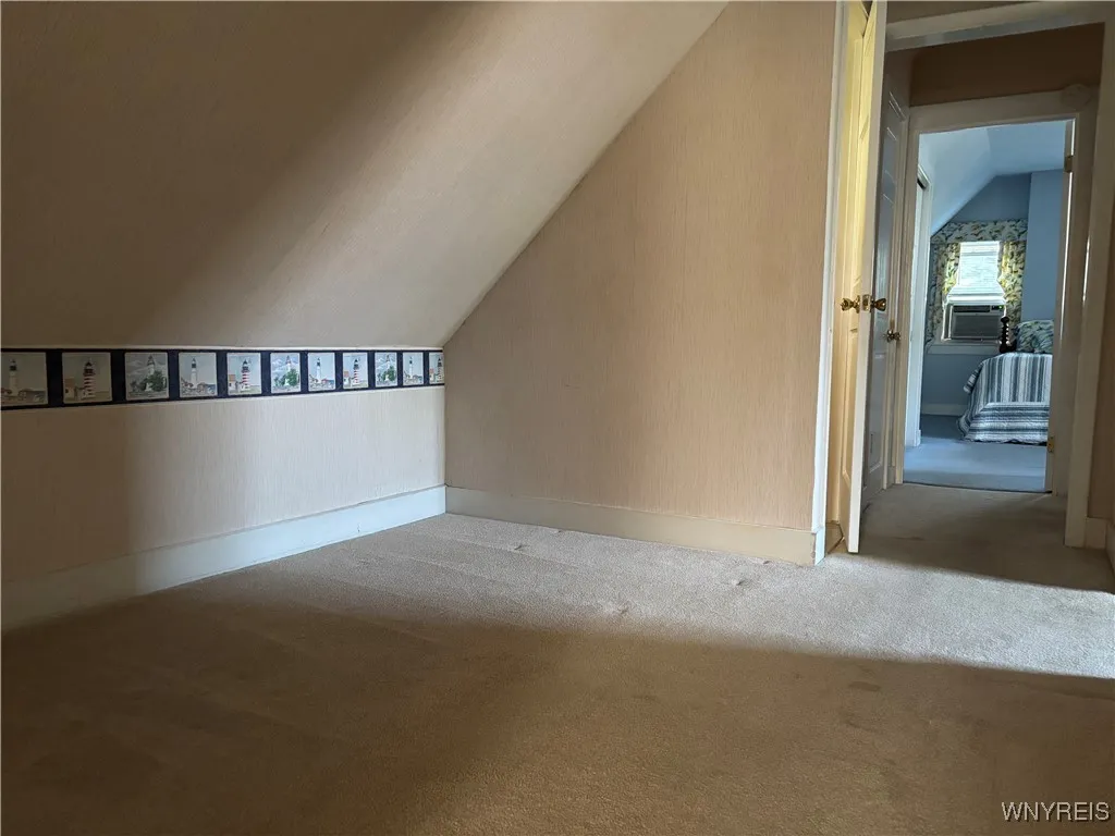 Loft area could easily expand the upstairs 1/2 bath into a Full Bath