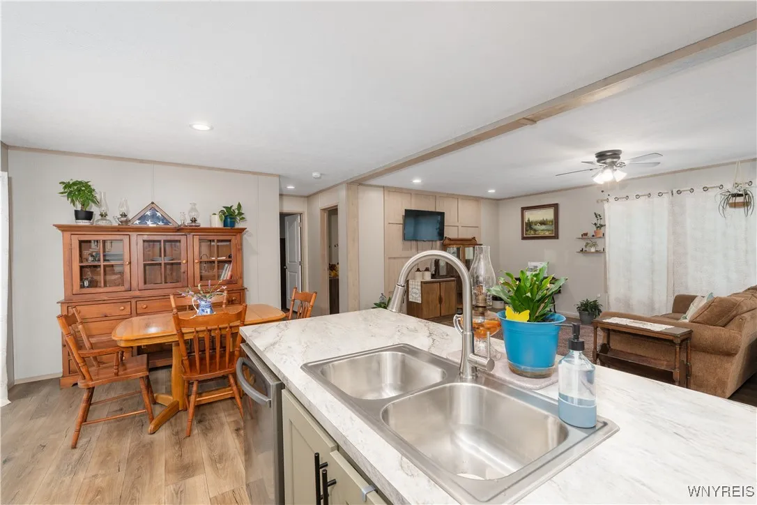 Open Dining/Kitchen/Living
