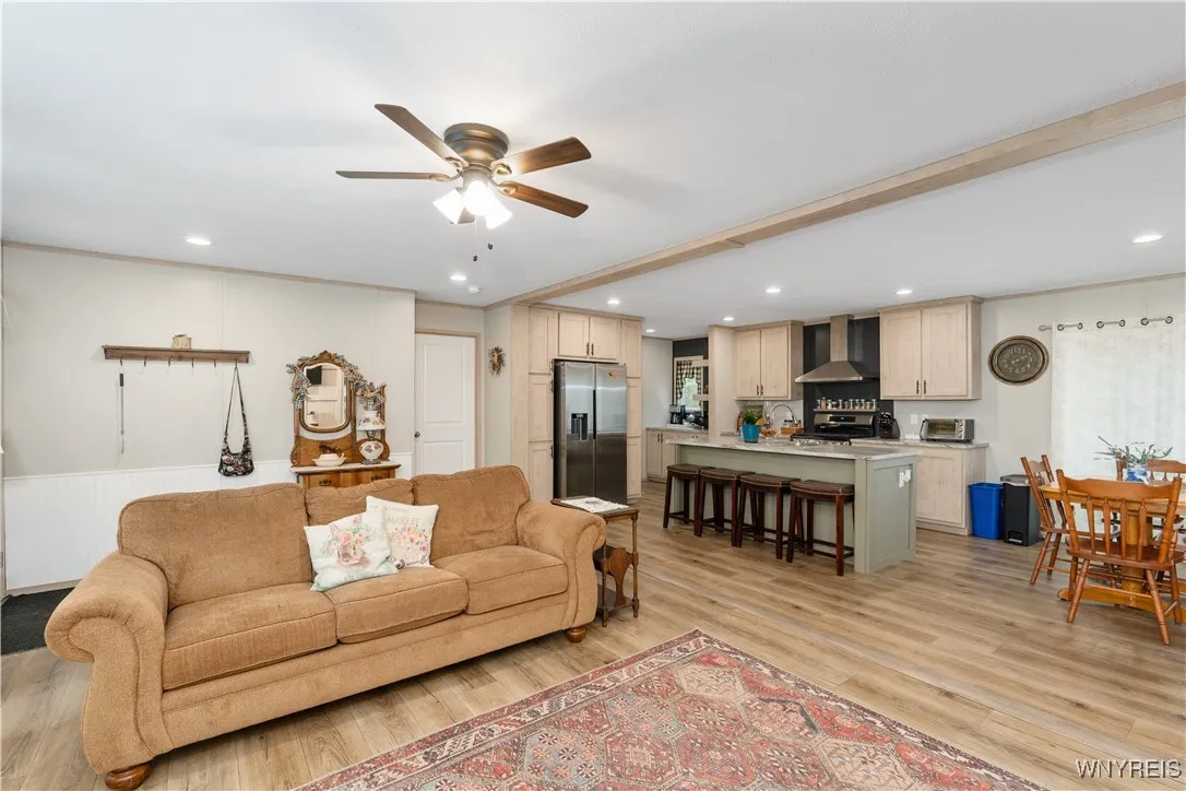 Open Kitchen/Dining/Living