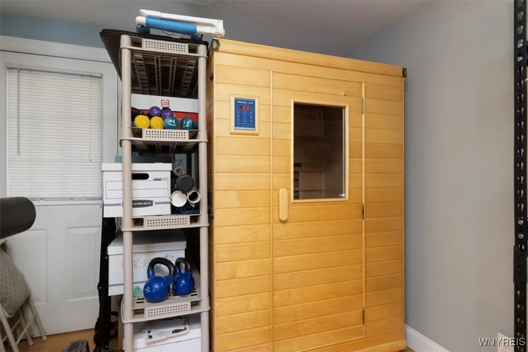 1st floor work-out/storage room