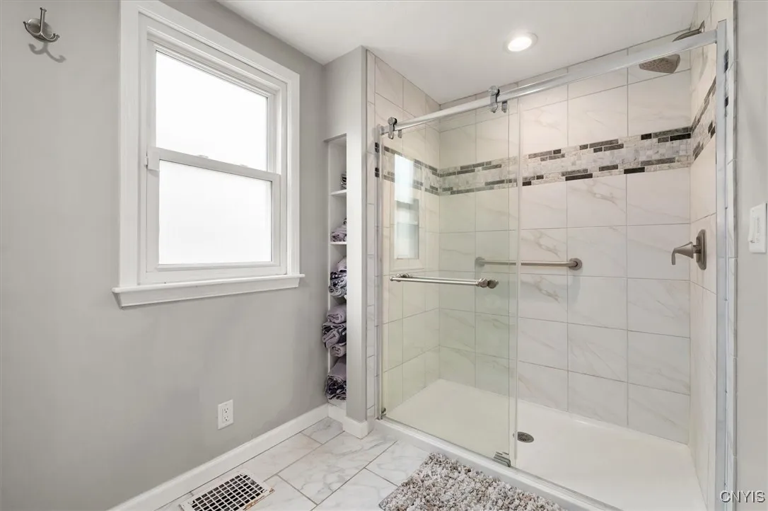 New Full Bath Down Stairs