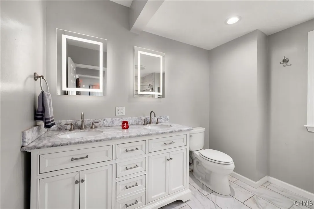 New Full Bath Down Stairs