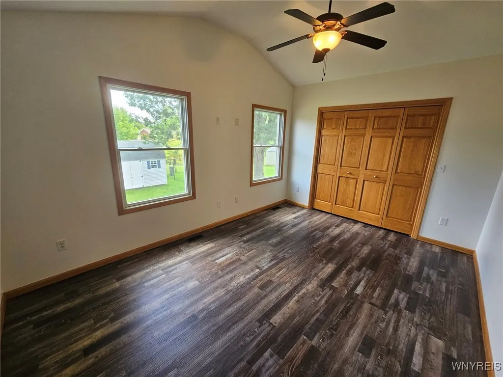 Master Bedroom with Cathedral Ceiling