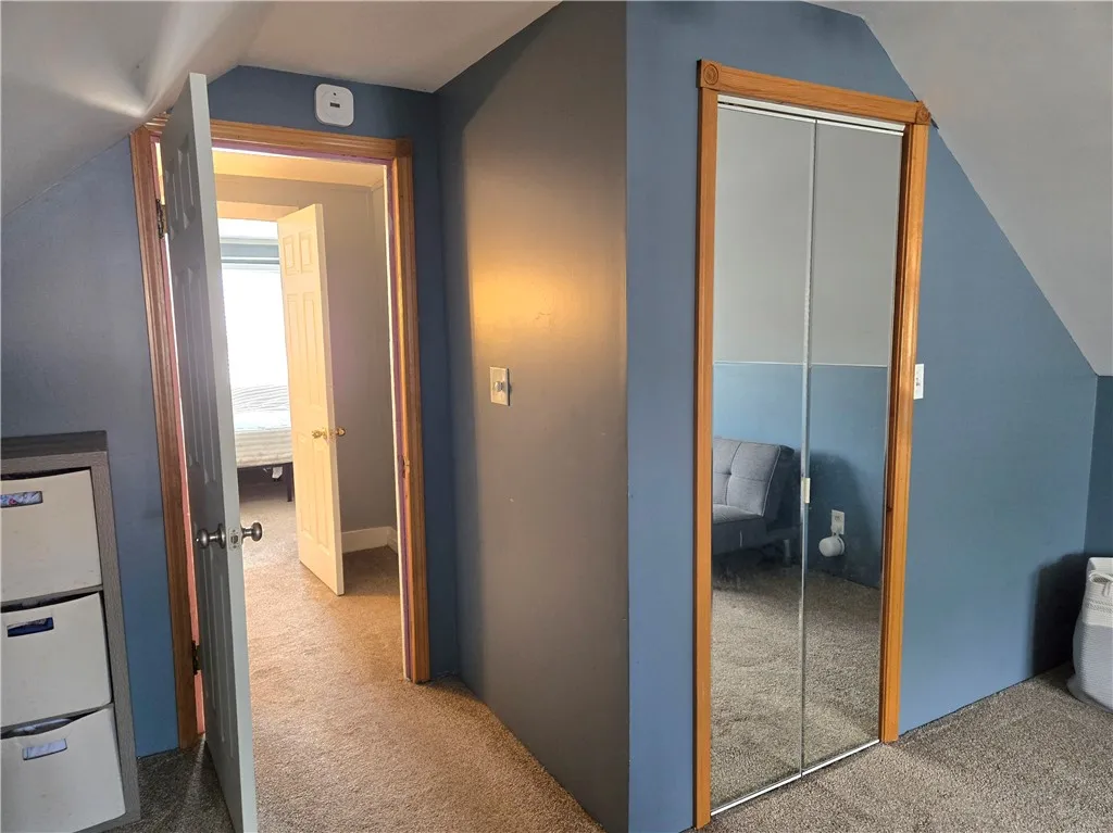 Across the hall is the Master bedroom