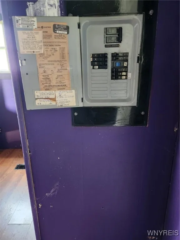 Panel box in Primary bedroom