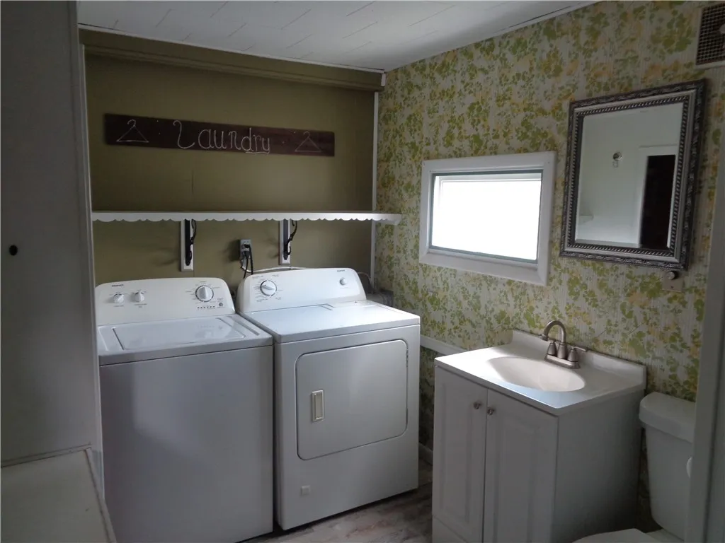 First Floor laundry