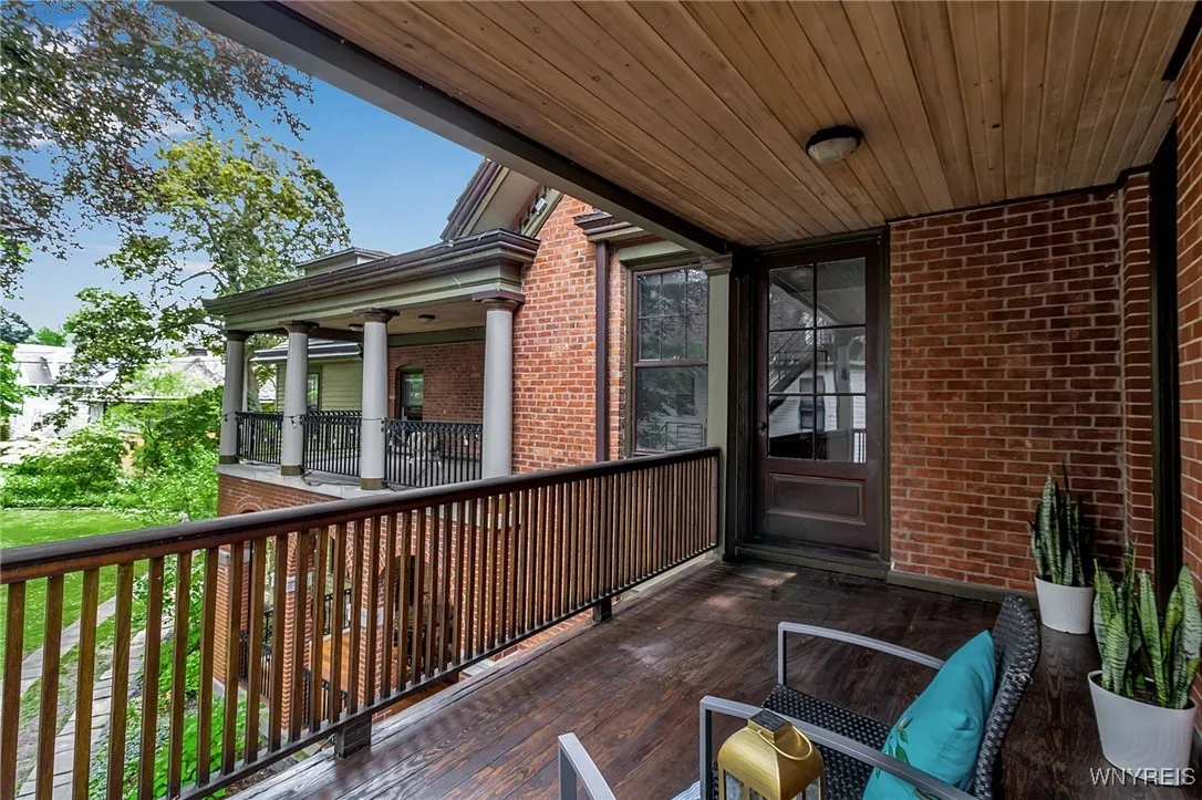 Primary Unit Second Floor Balcony
