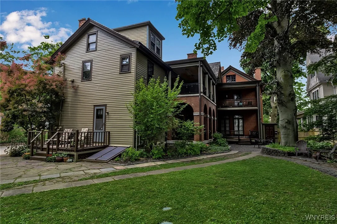 Rear of the Primary House