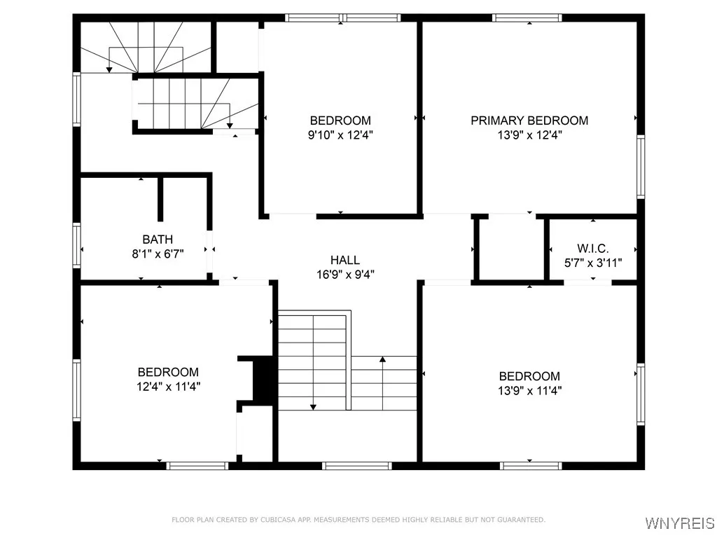 Second floor layout