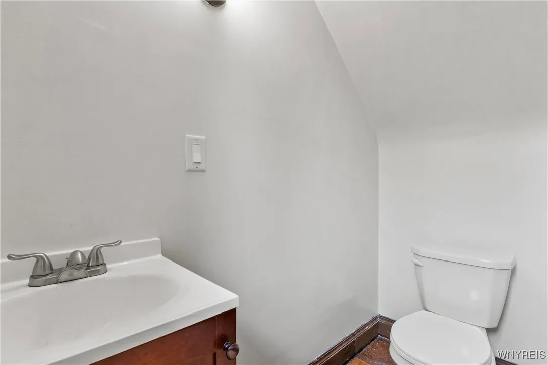 Half bath on first floor
