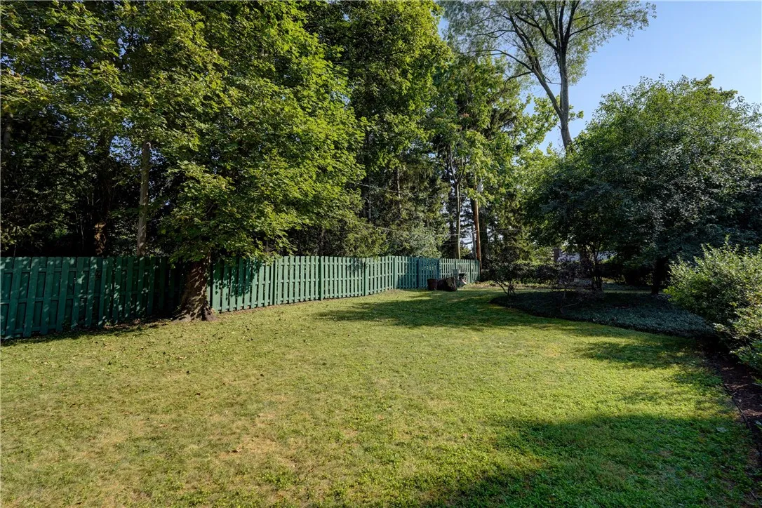 private backyard