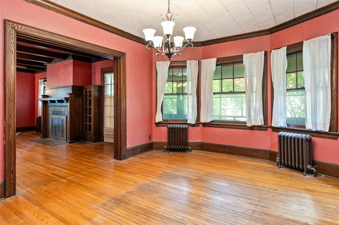 Formal Dining Room overlooking screened porch
