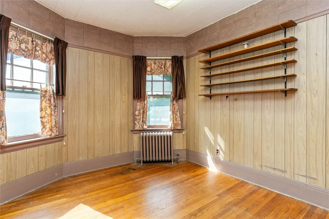 Unit 2: Bedroom #2 with hardwood floors