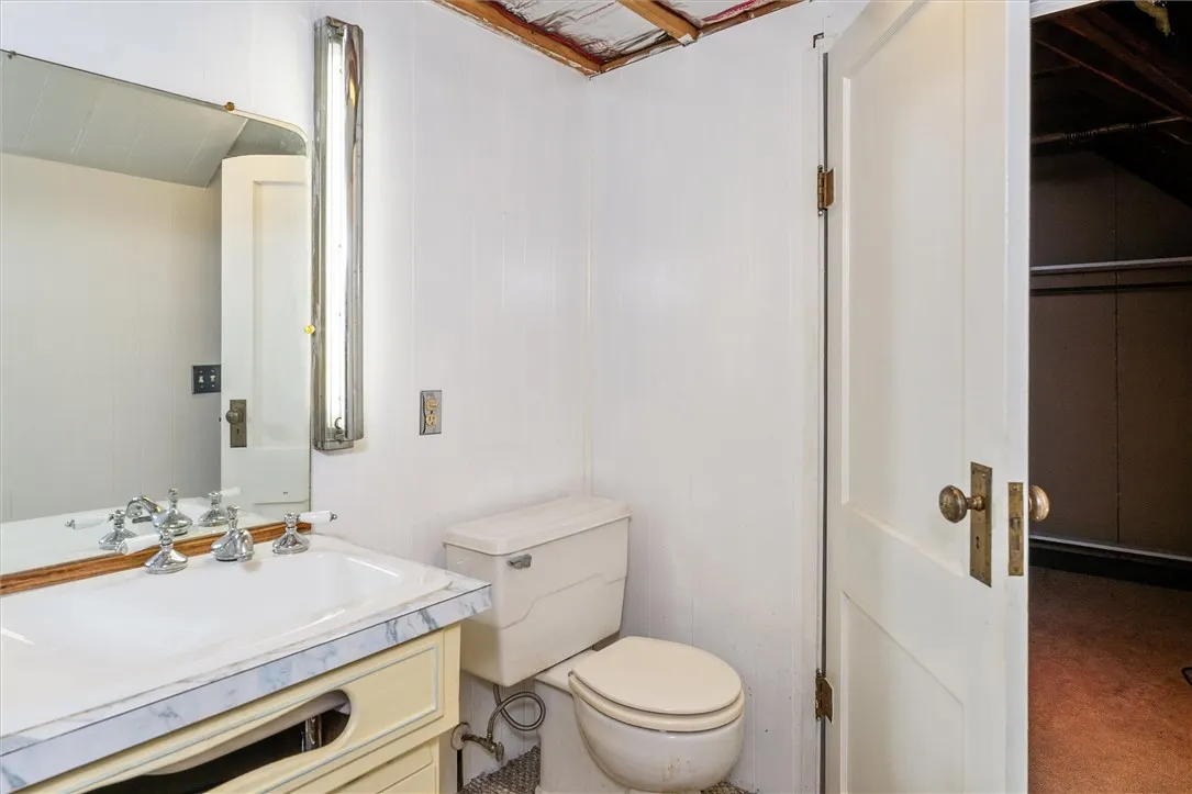 Attic Bathroom (shower currently not functional)