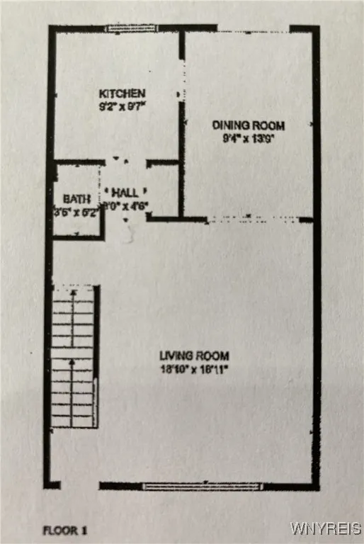 Floor Plan 1st floor