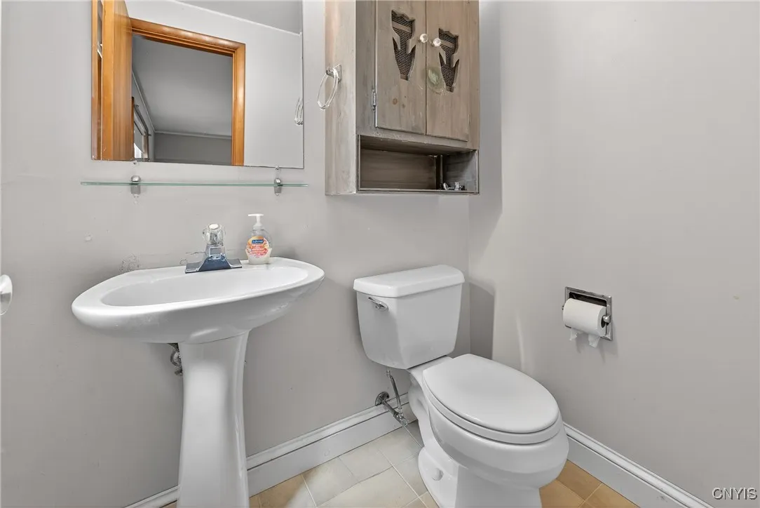 Half Bath in Master